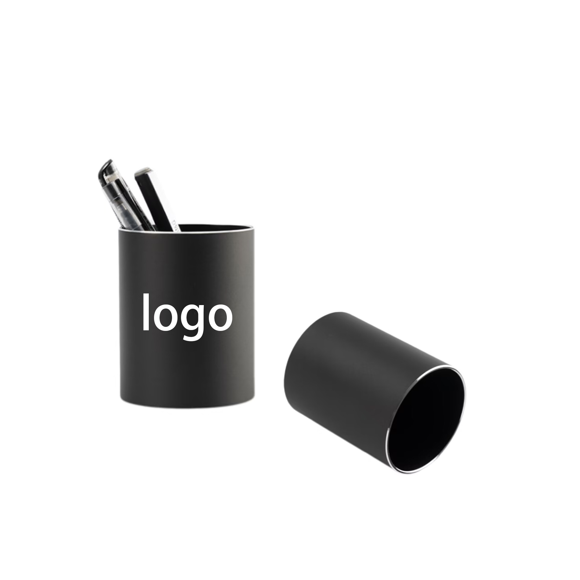 Aluminum Alloy Round Pen Holder 2