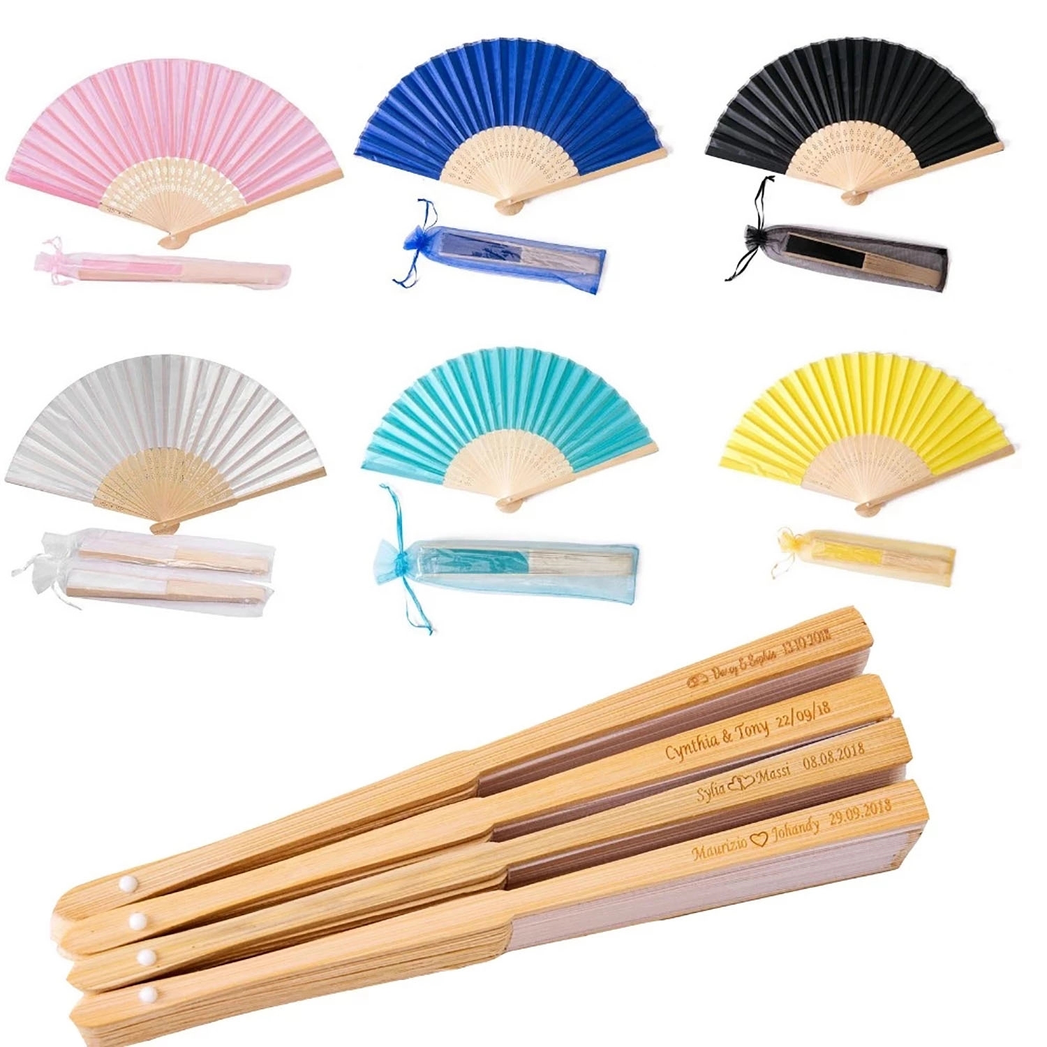Handheld Bamboo Fans 3