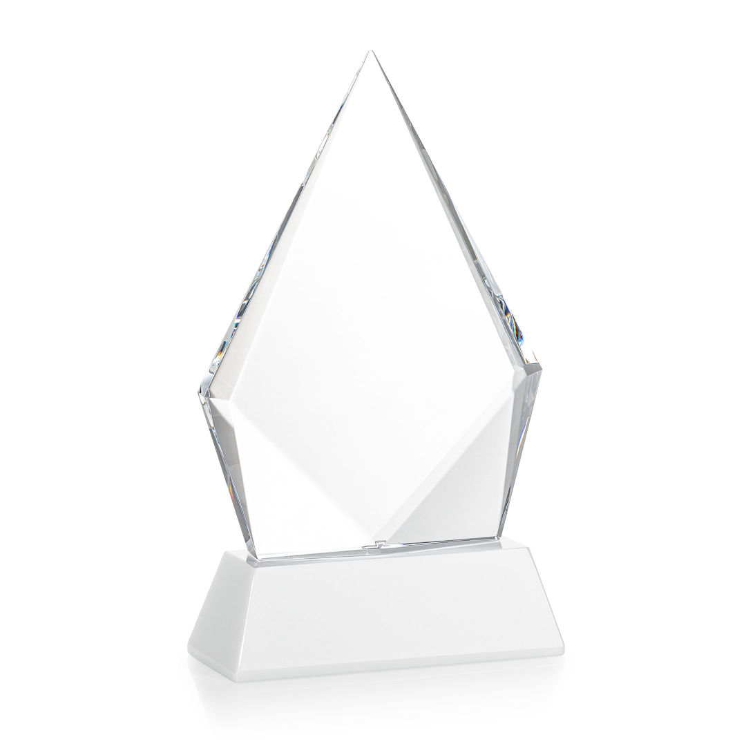 Shelton VividPrint™ Award on Newhaven Base - White 12