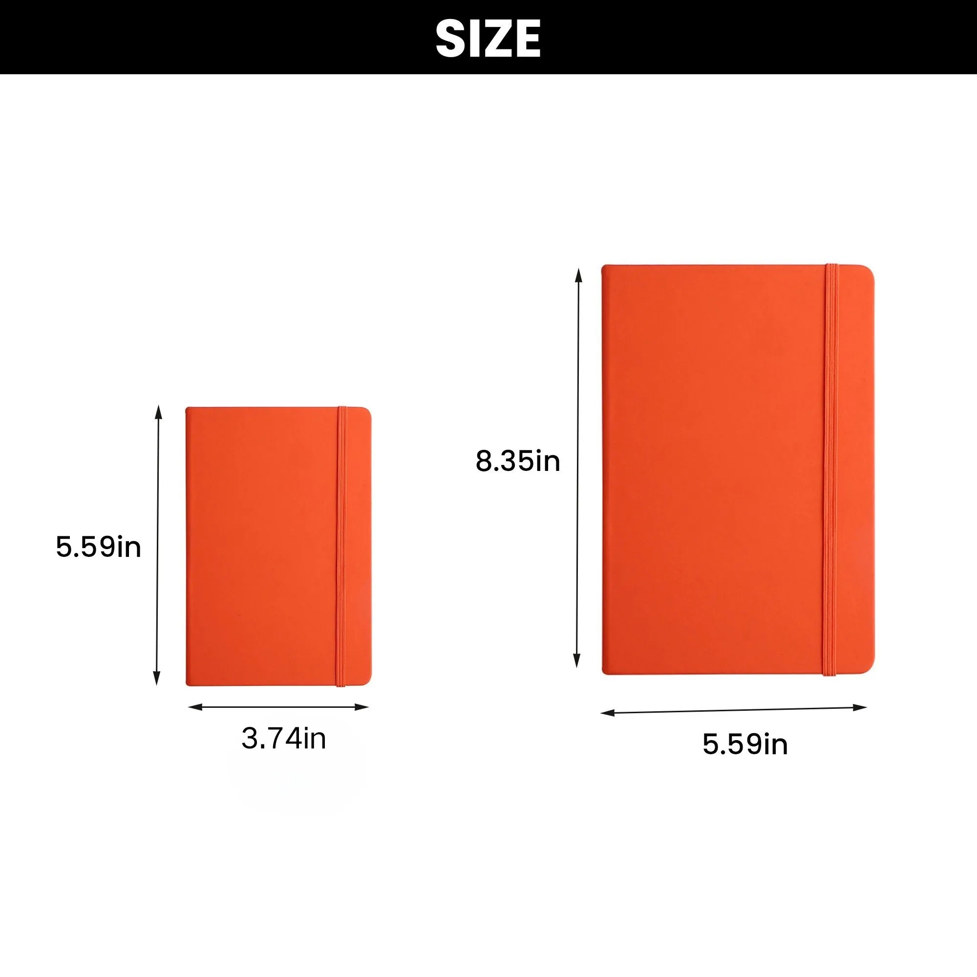 A5 Elastic Band Notebook Diary 4