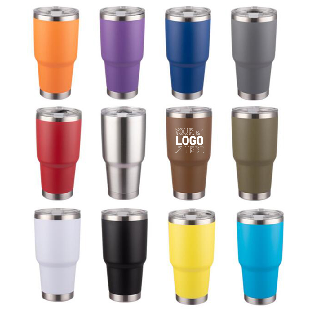 30 OZ Vacuum Insulated Stainless Steel Travel Tumbler 4