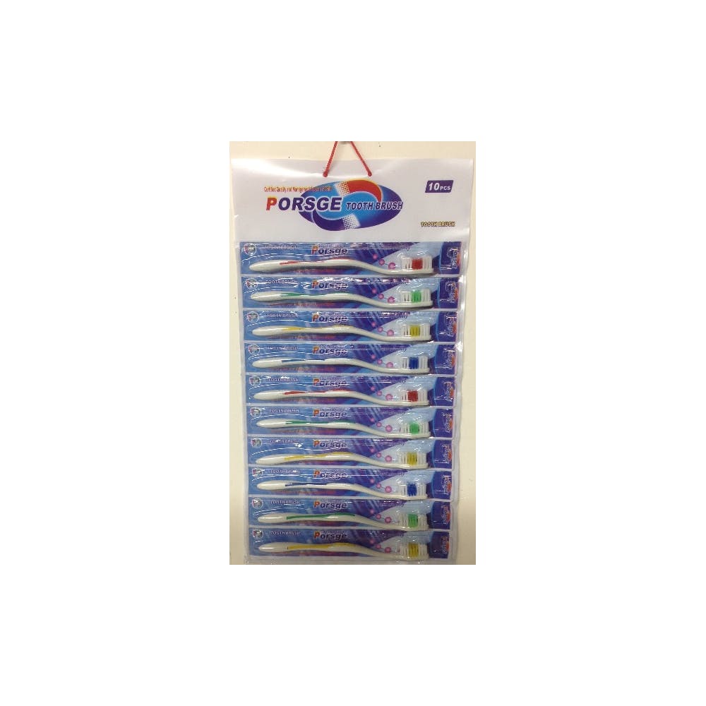 Toothbrushes - Assorted Flexible Handle 7" 1