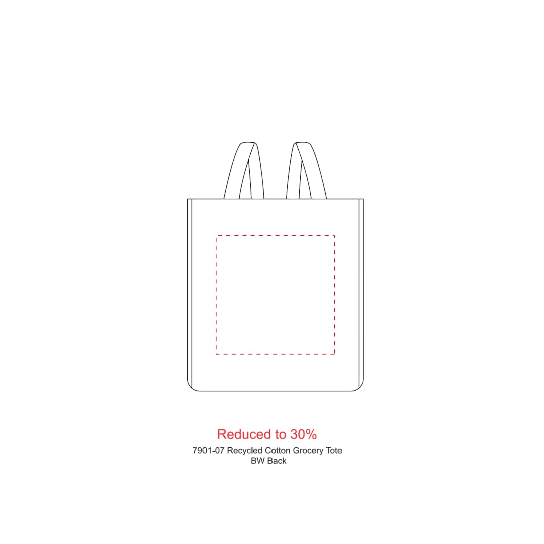 Recycled Cotton Grocery Tote 61