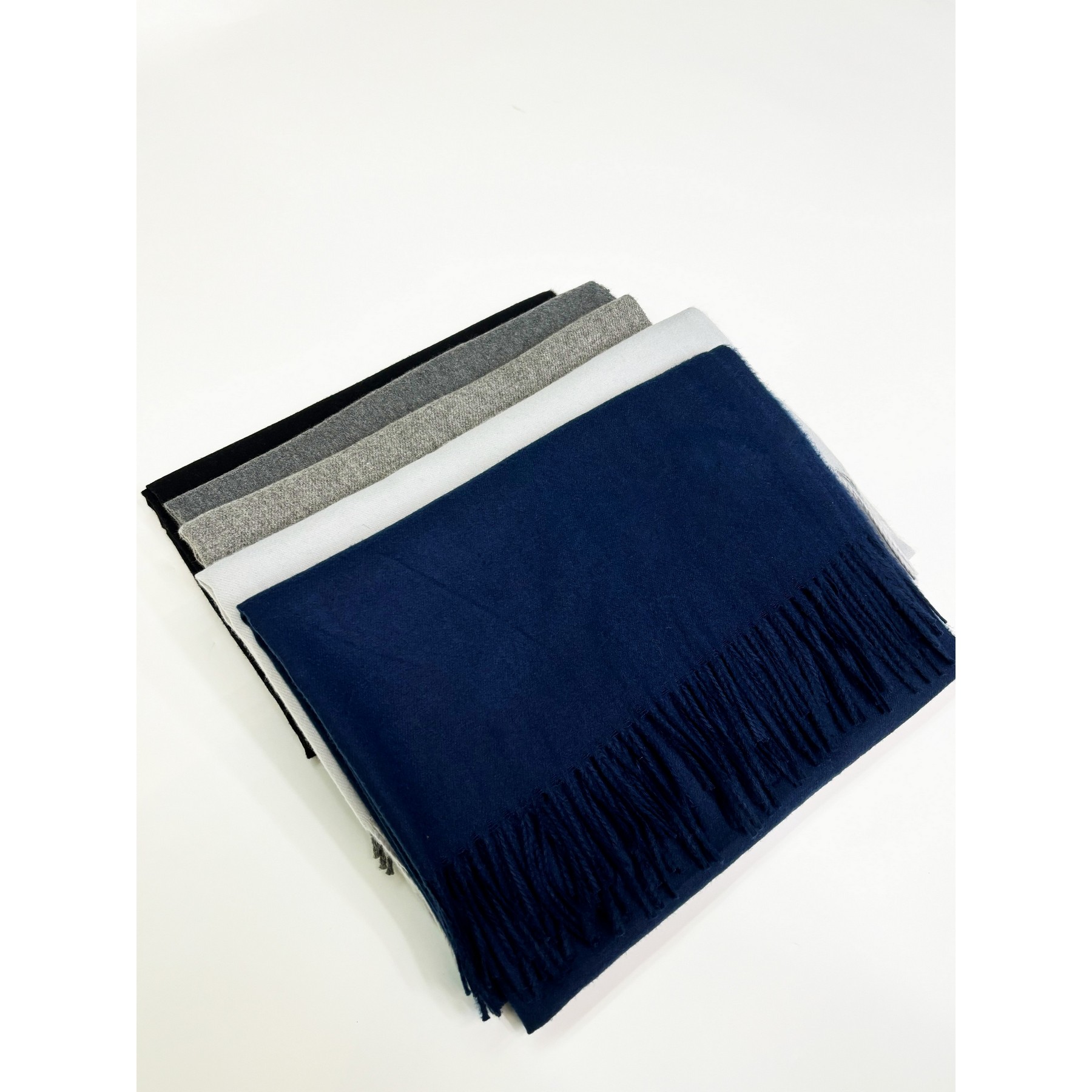 100% Polyester Black Scarf 1