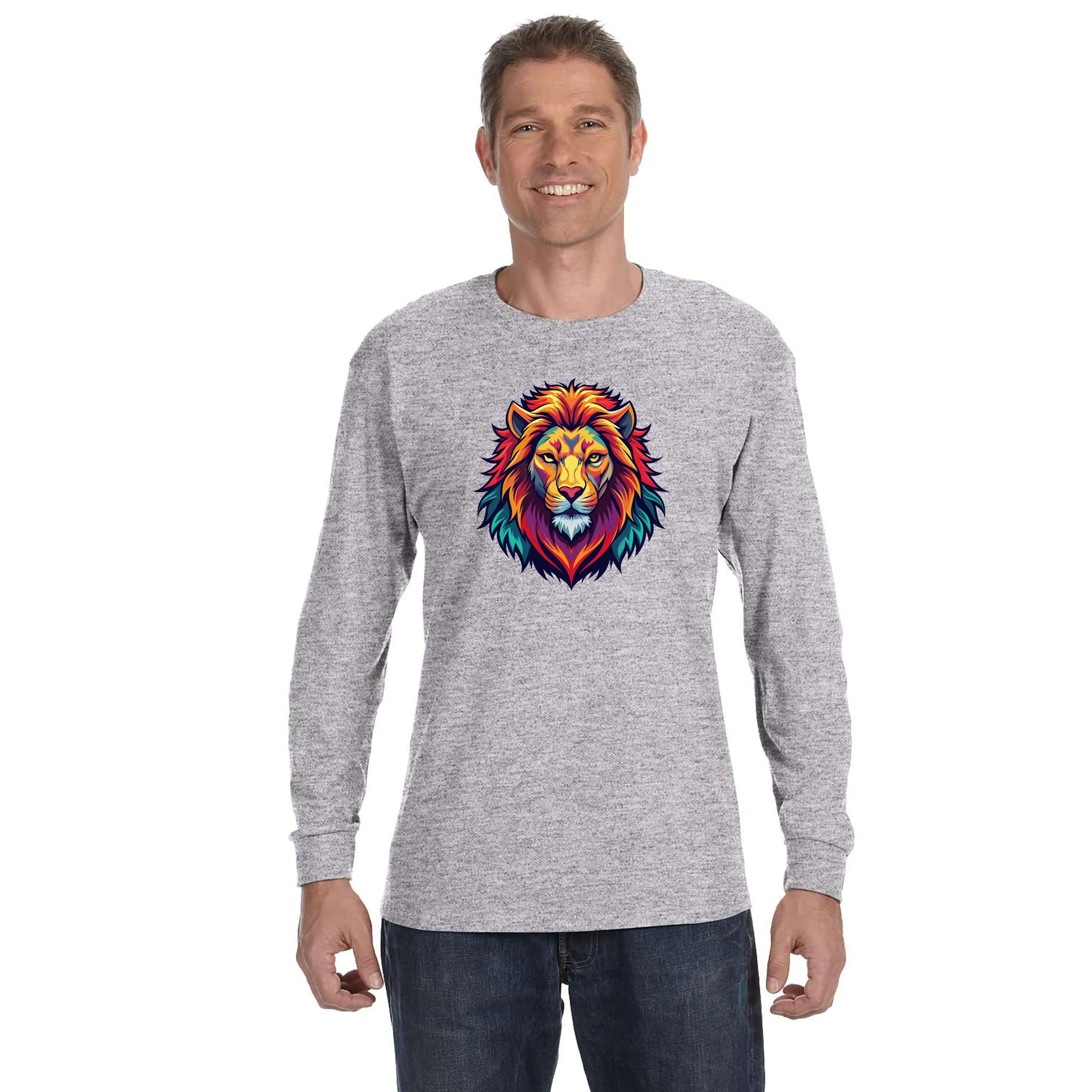 Gildan Heavy Cotton Long Sleeve T-Shirt 24