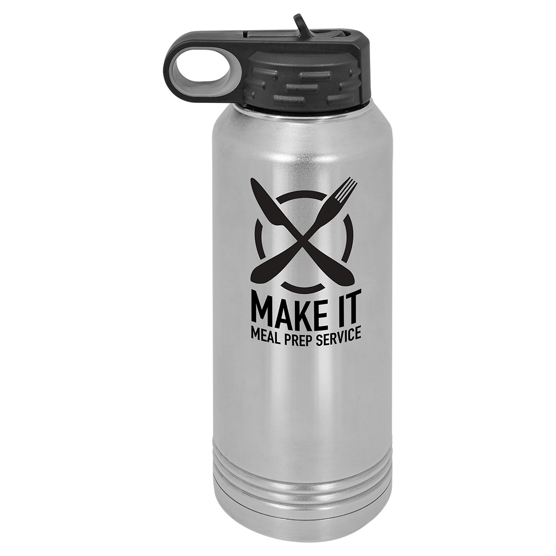 32 Oz. Stainless Steel Camel Water Bottle, custom water bottle with logo imprint 1