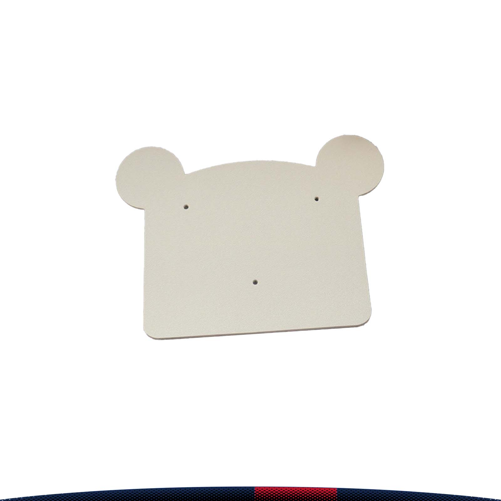 Bear PU Leather Coaster 4
