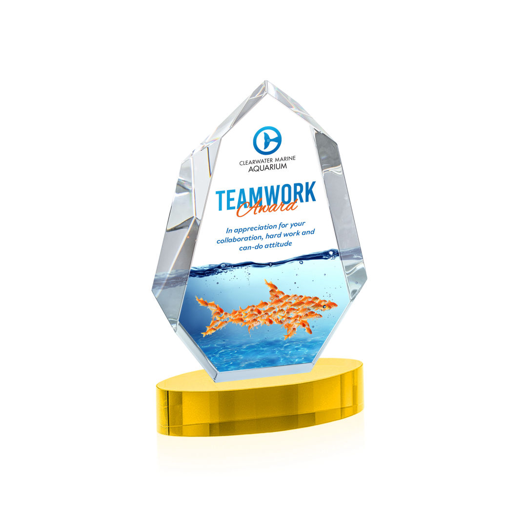 Norwood VividPrint™ Award on Alberton Base - Gold 4