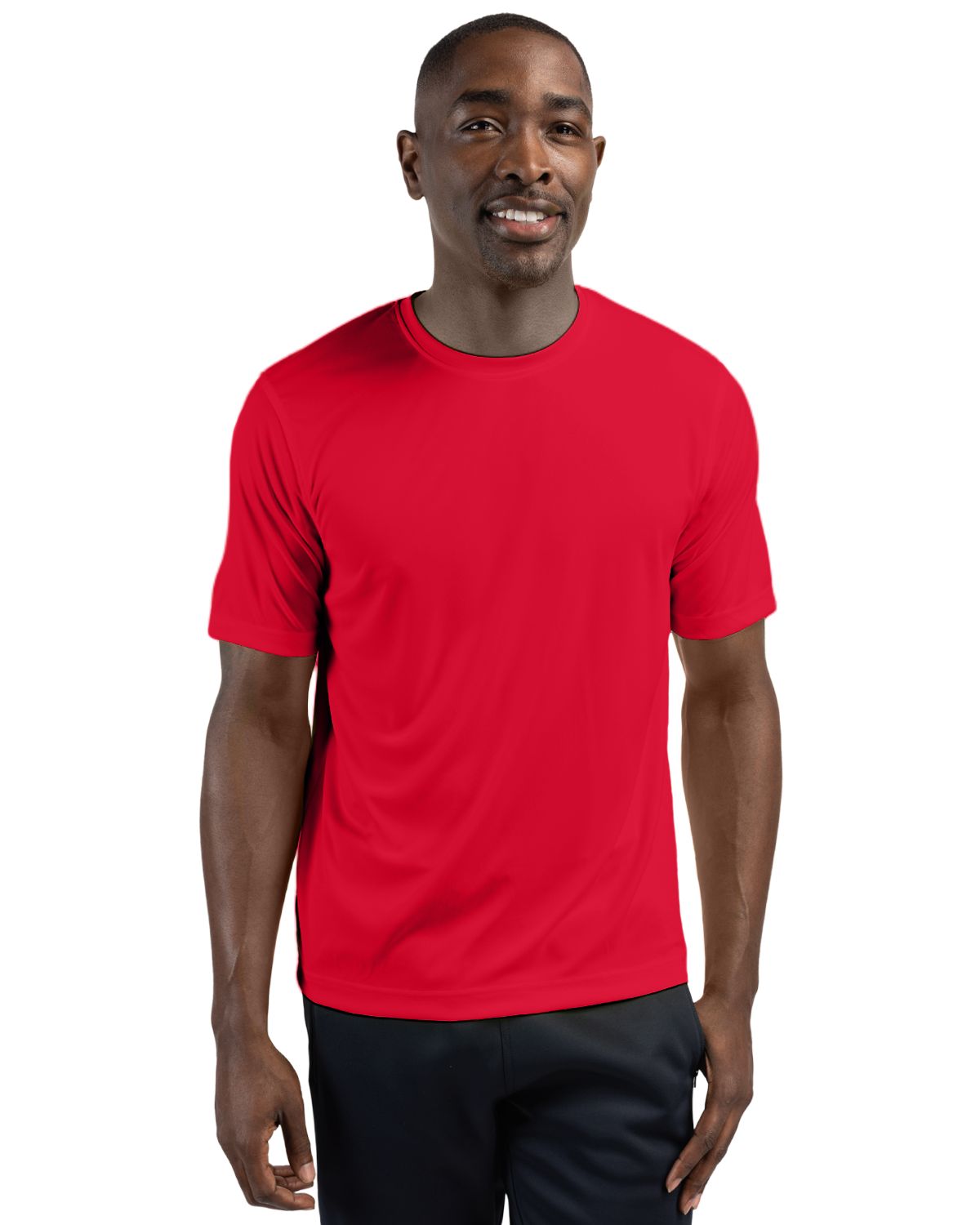 Clique Spin Solution-dyed Performance Jersey Mens Short Sleeve Tee 44