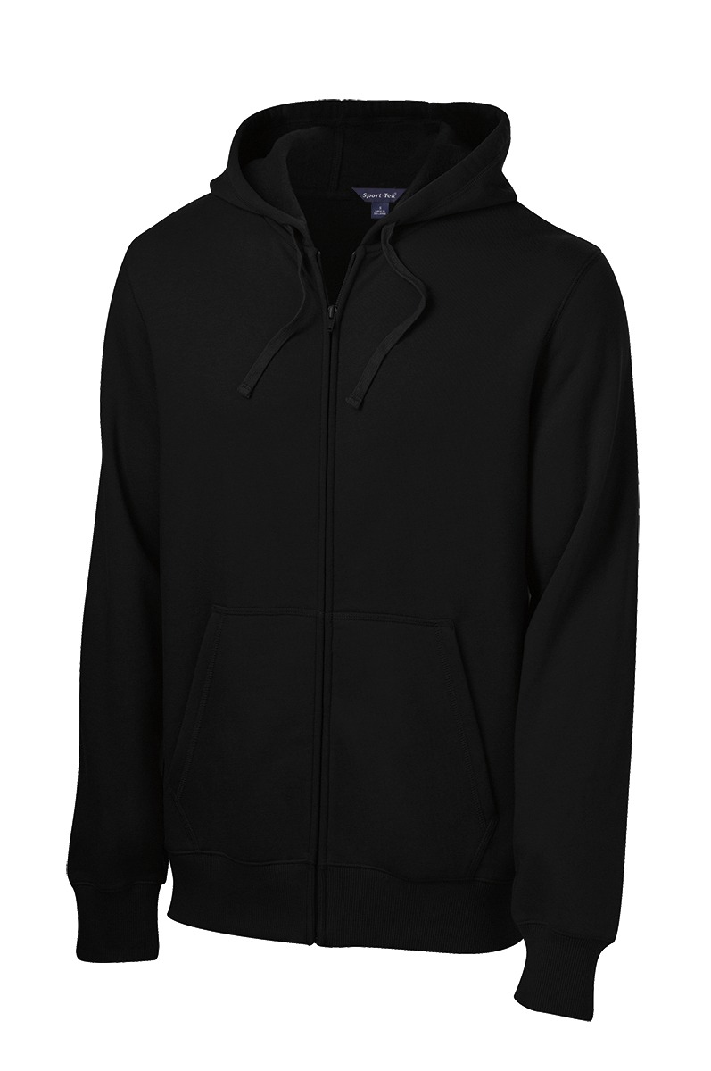 Sport-Tek Full-Zip Hooded Sweatshirt. ST258, custom hoodie or sweatshirt with logo imprint 7