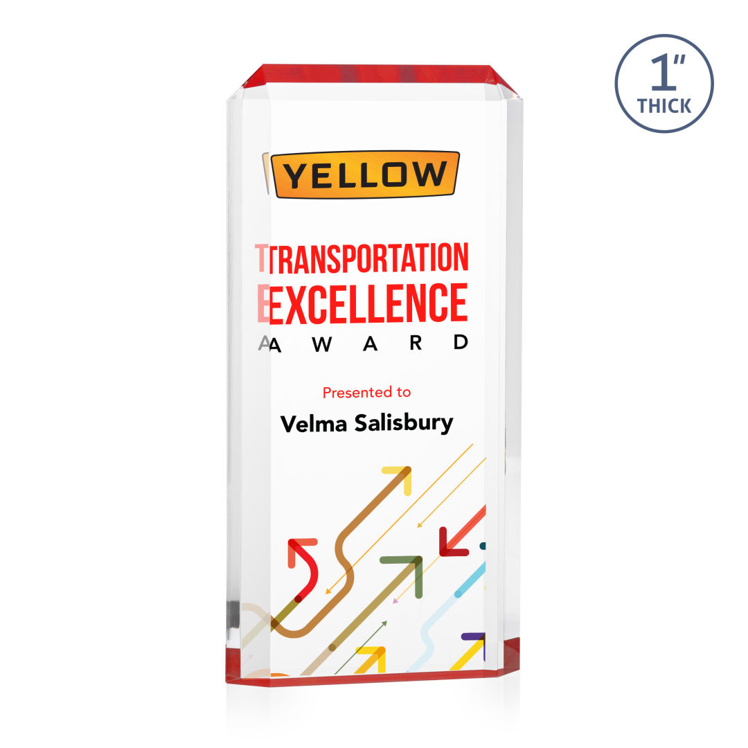 Powell VividPrint™ Award - Red 7