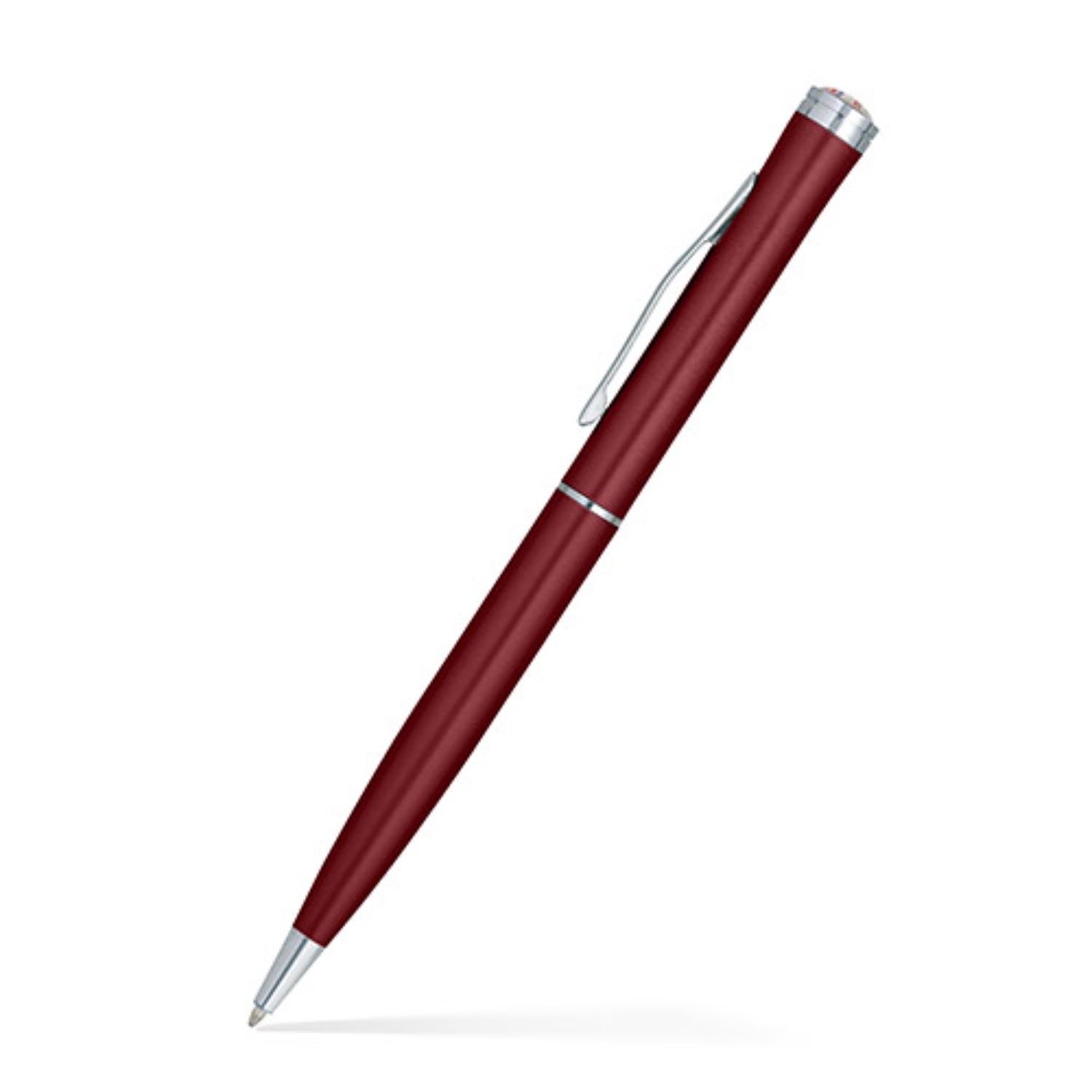 Aluminum Ballpoint Twist Metal Pen w/ Epoxy Dome Accent 19
