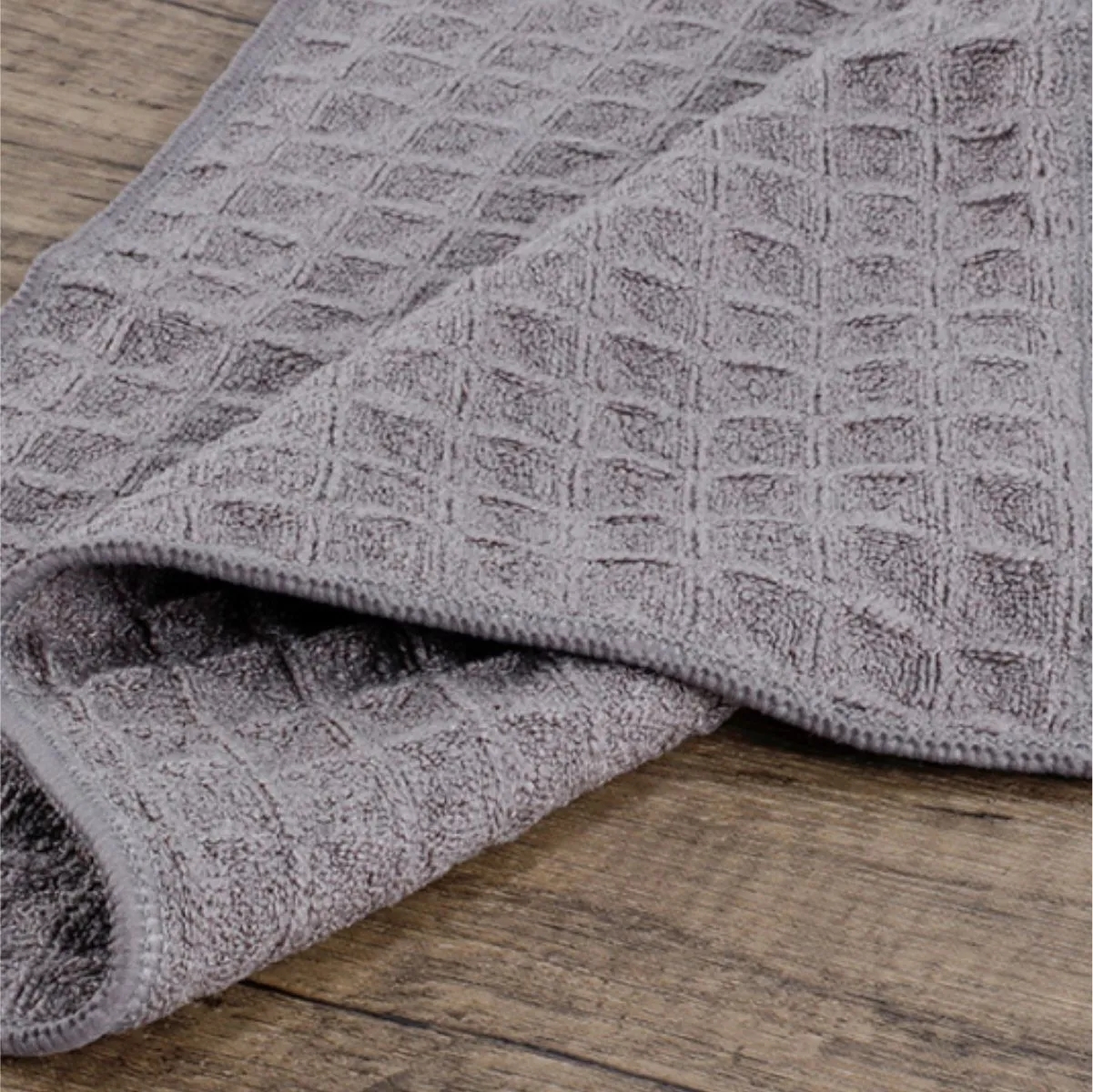 Waffle Microfiber Kitchen Towel With Hanging Loop 5
