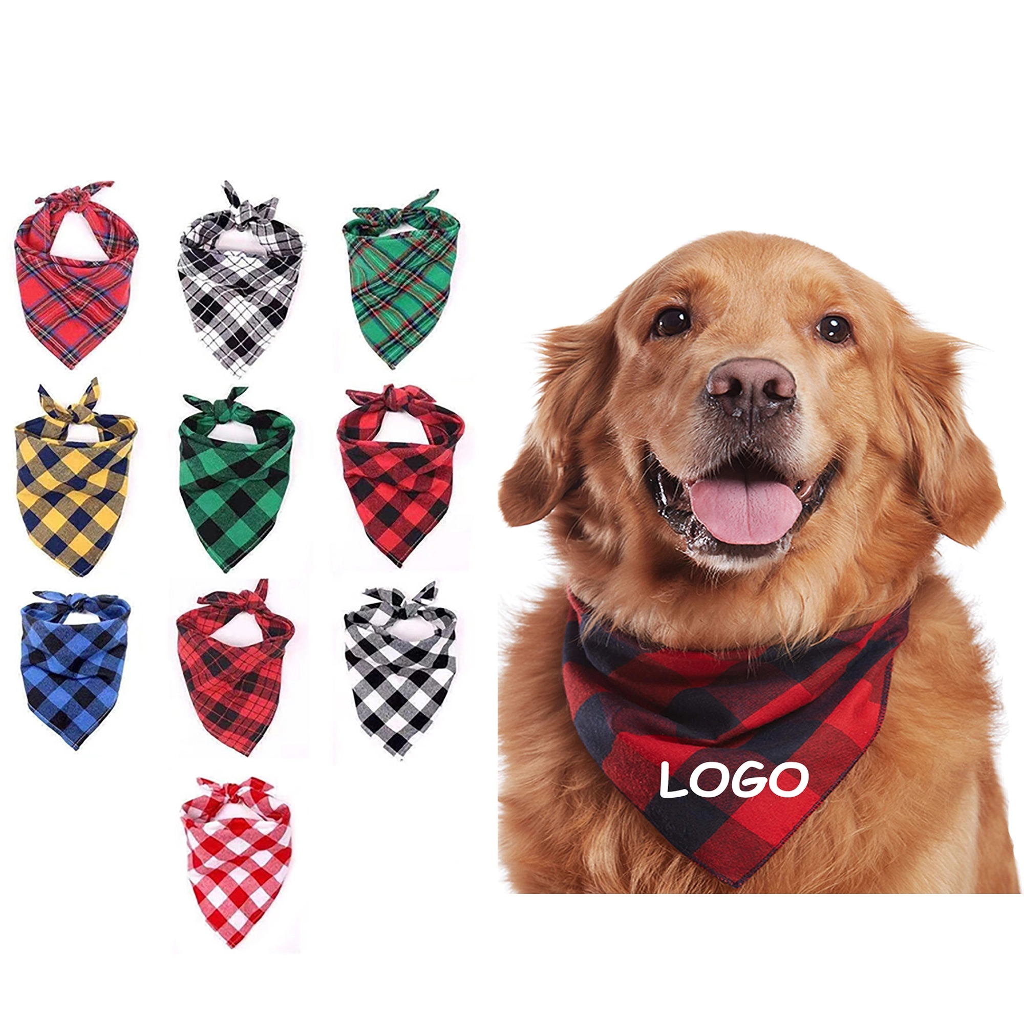 Cotton Pet Bandanas Full Color 7