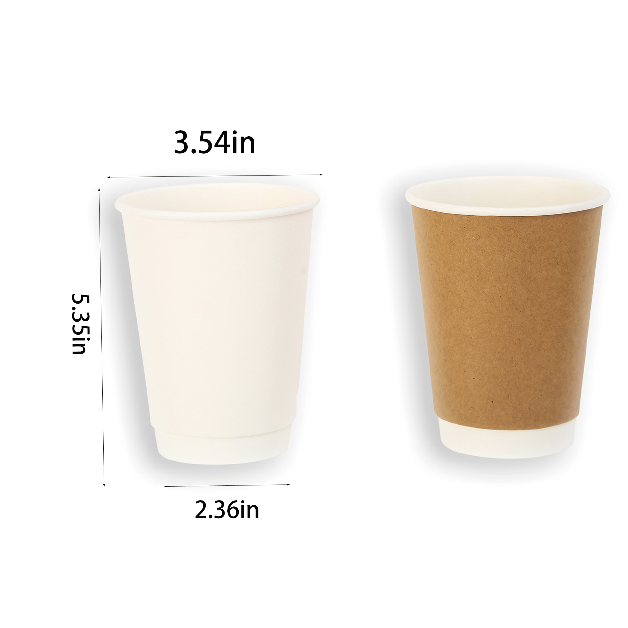 16oz Paper Coffee Cups With Lid MOQ500 3