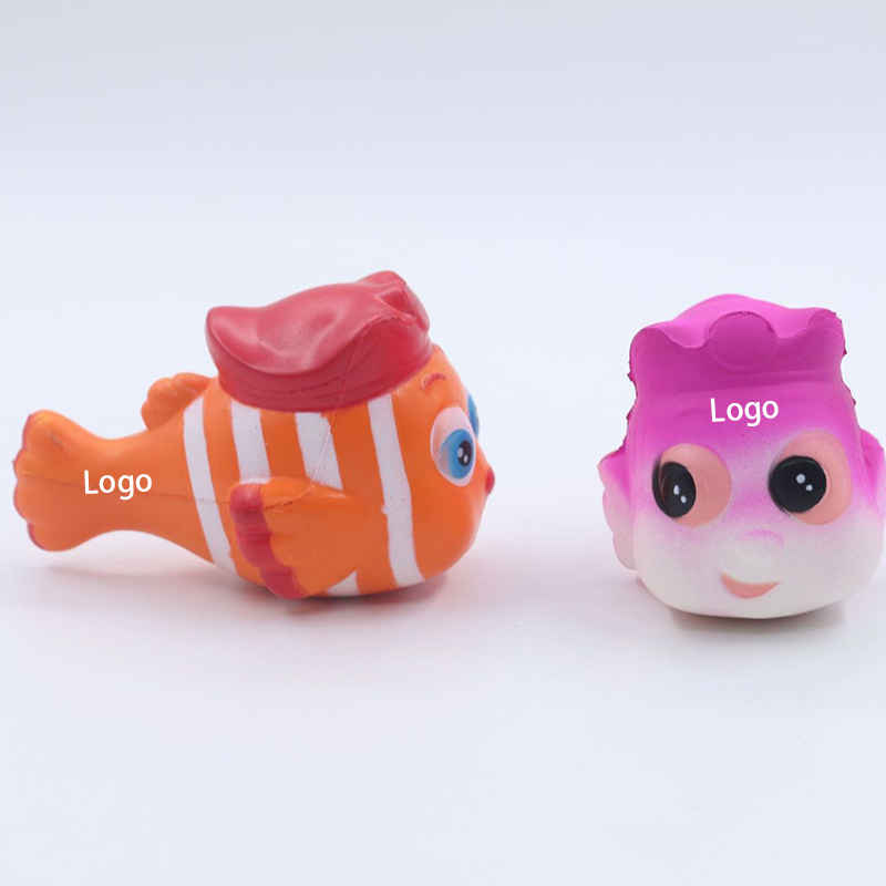 Squishy Fish Squeeze Toy Stress Reliever 2