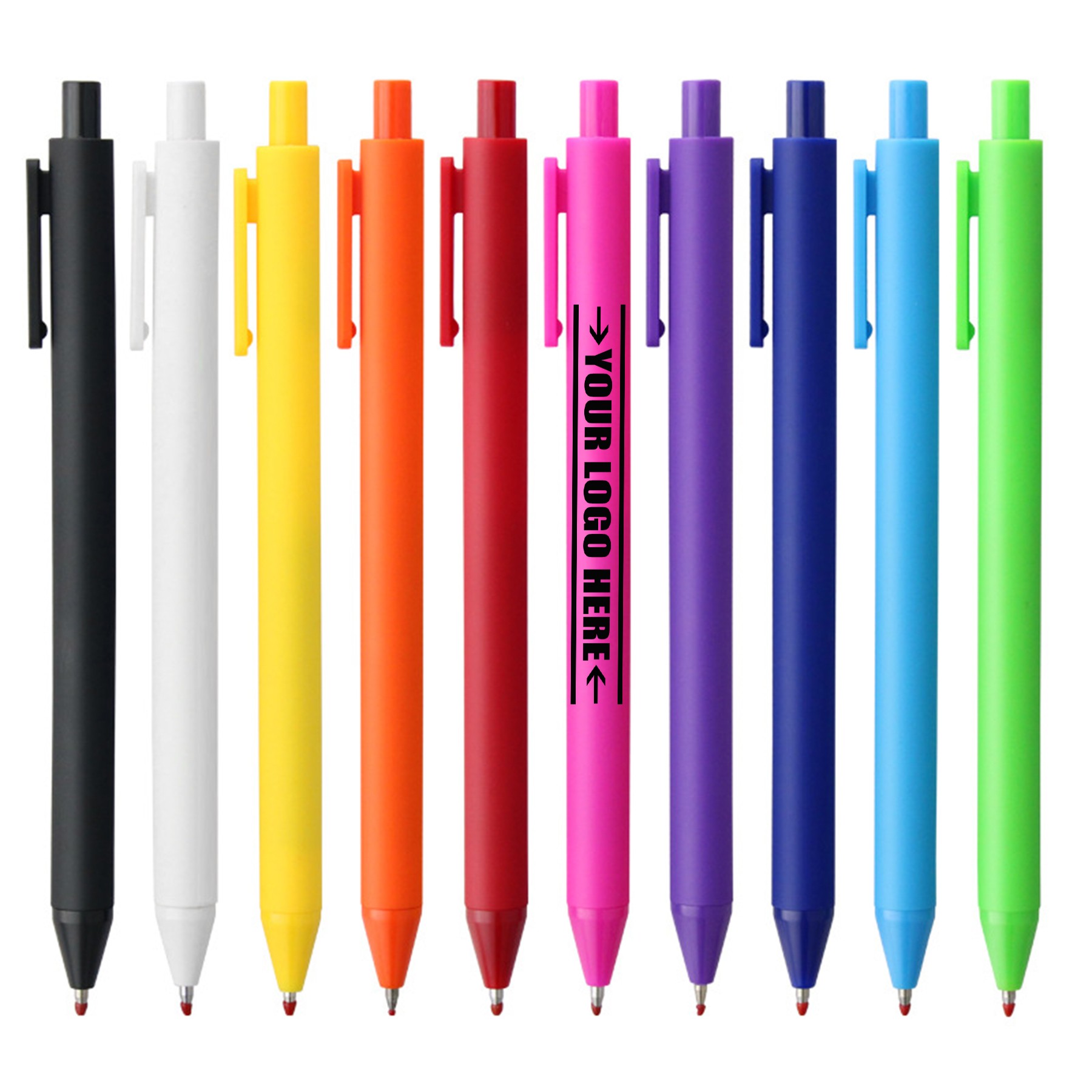 0.5Mm Macaron Retractable Black Ink Gel Pens
