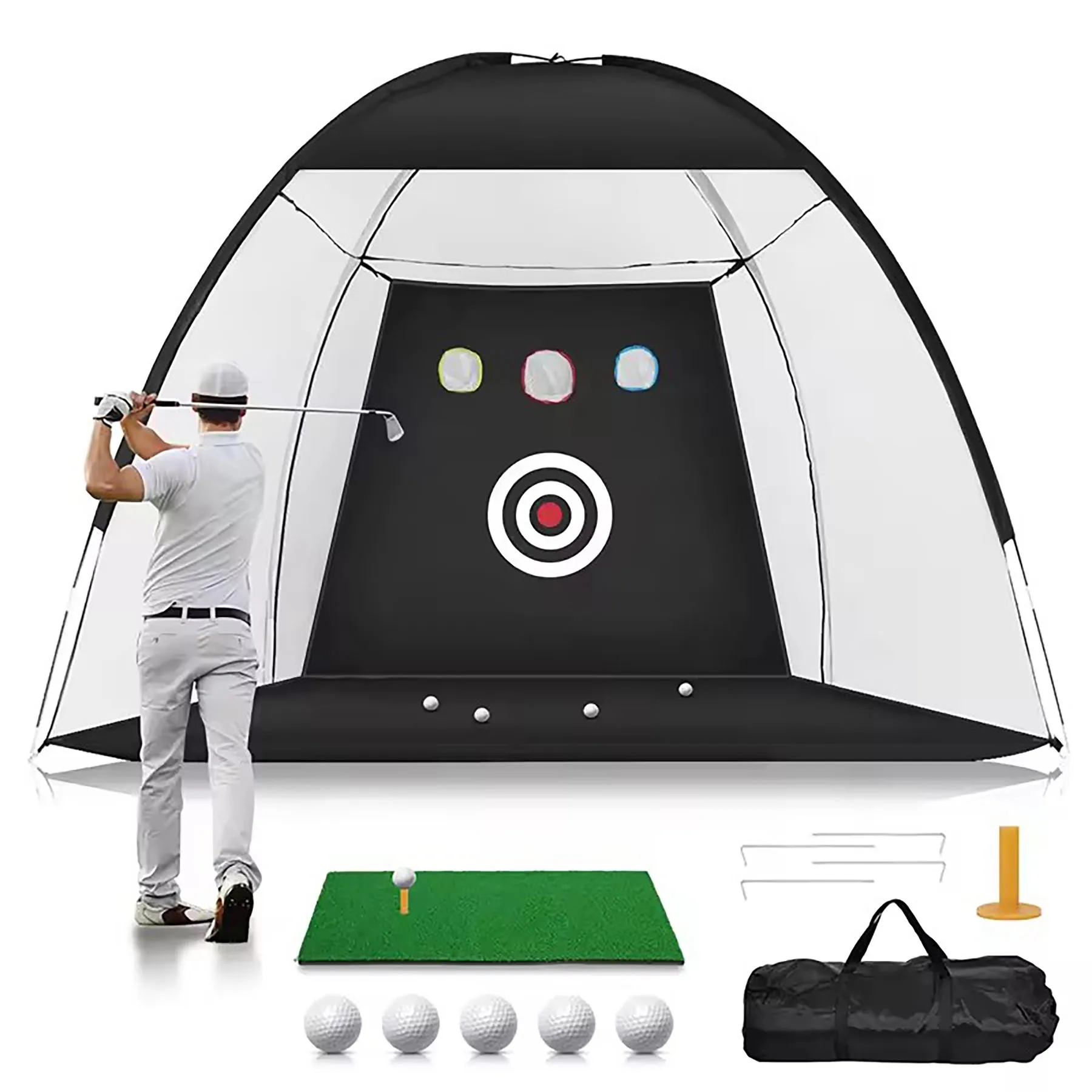 Golf Hitting Nets for Backyard Driving 8