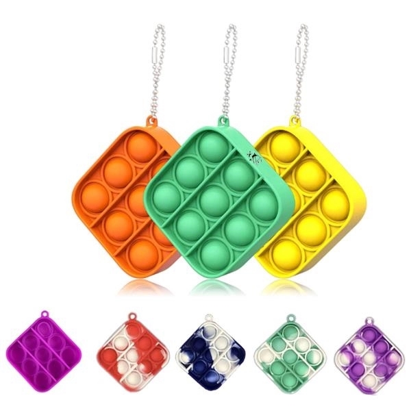 Mini Pop It Fidget Keychain 3