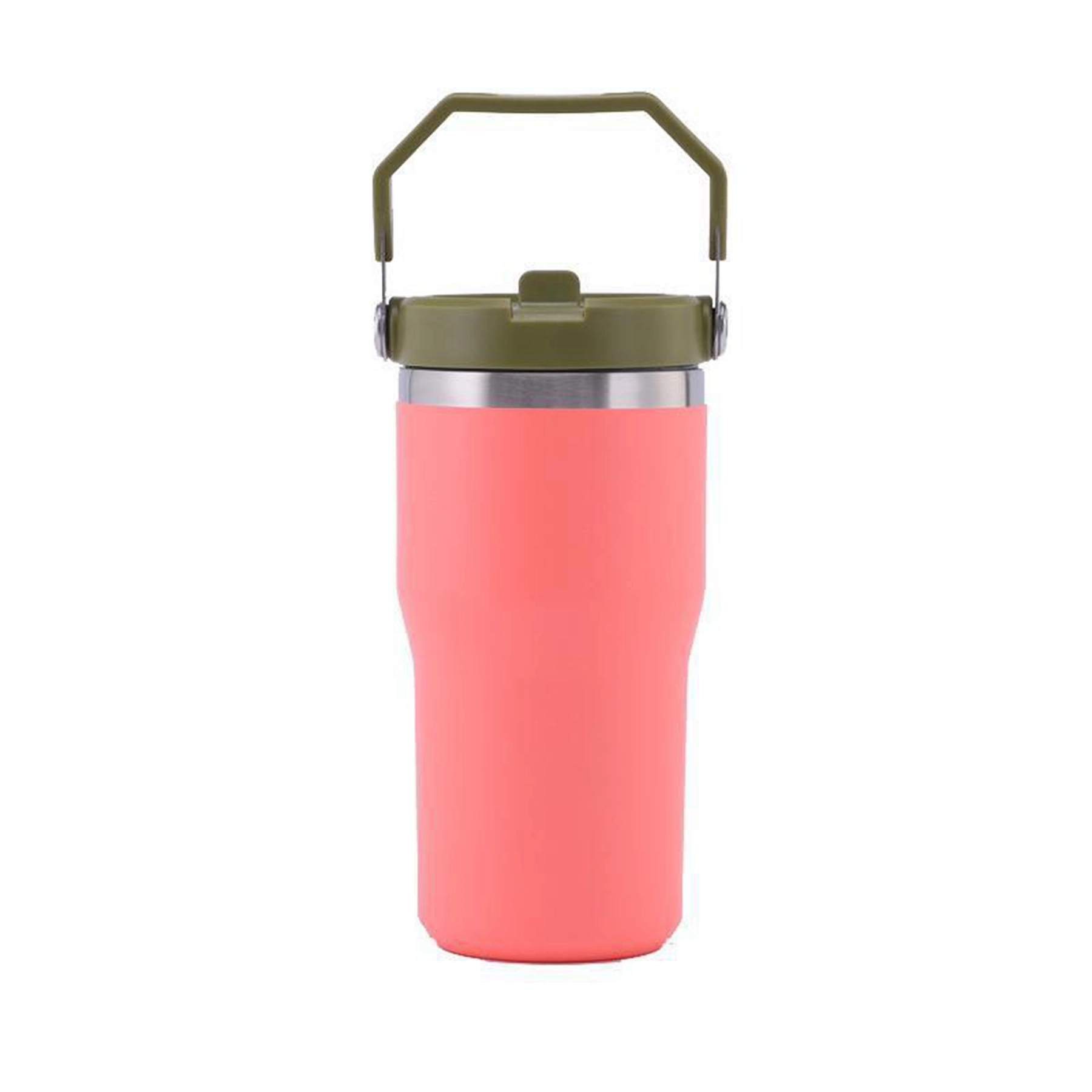 20 Oz. Vacuum Tumbler with Handle & Flip Straw Lid 6