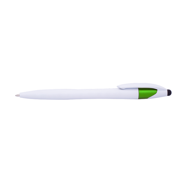 White Twist Barrel Stylus Pen 4