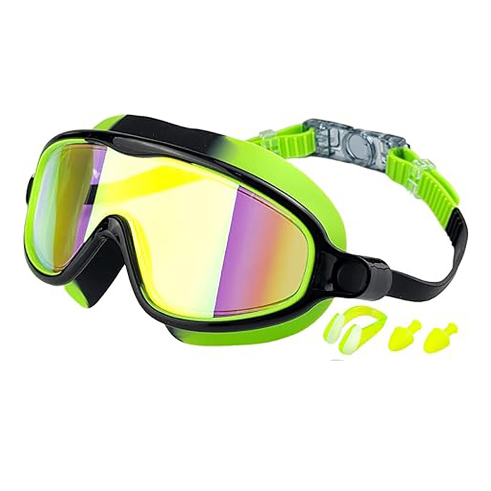 Children's Large Frame Anti-fog Swimming Goggles 1