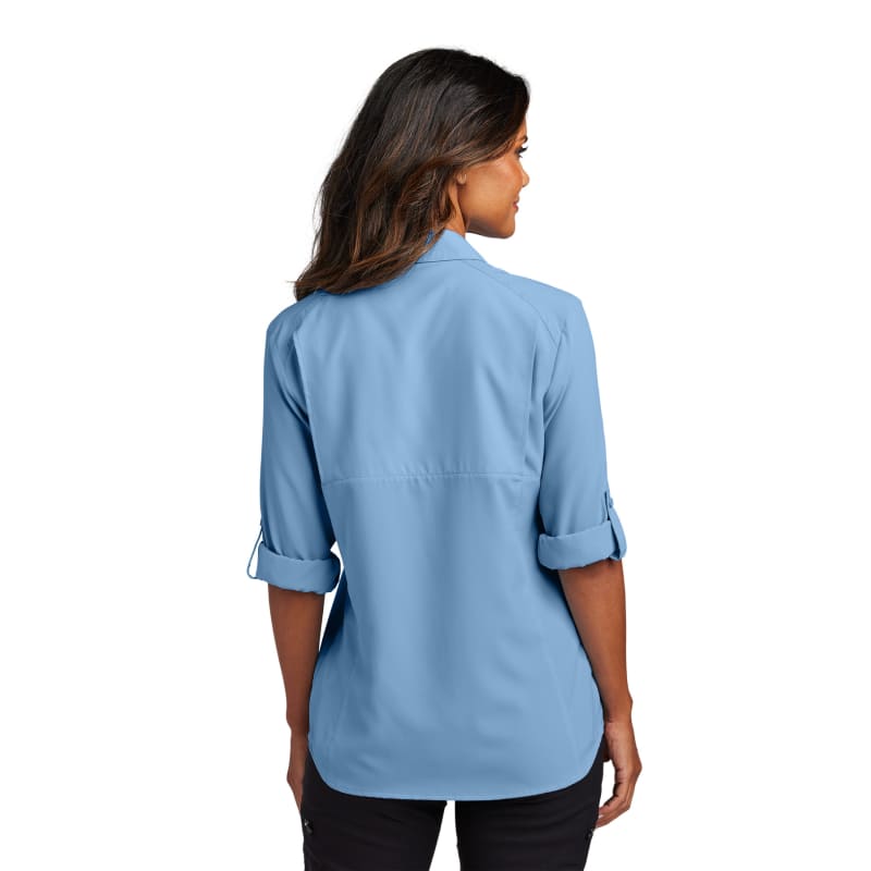 Port Authority Ladies Long Sleeve UV Daybreak Shirt 3