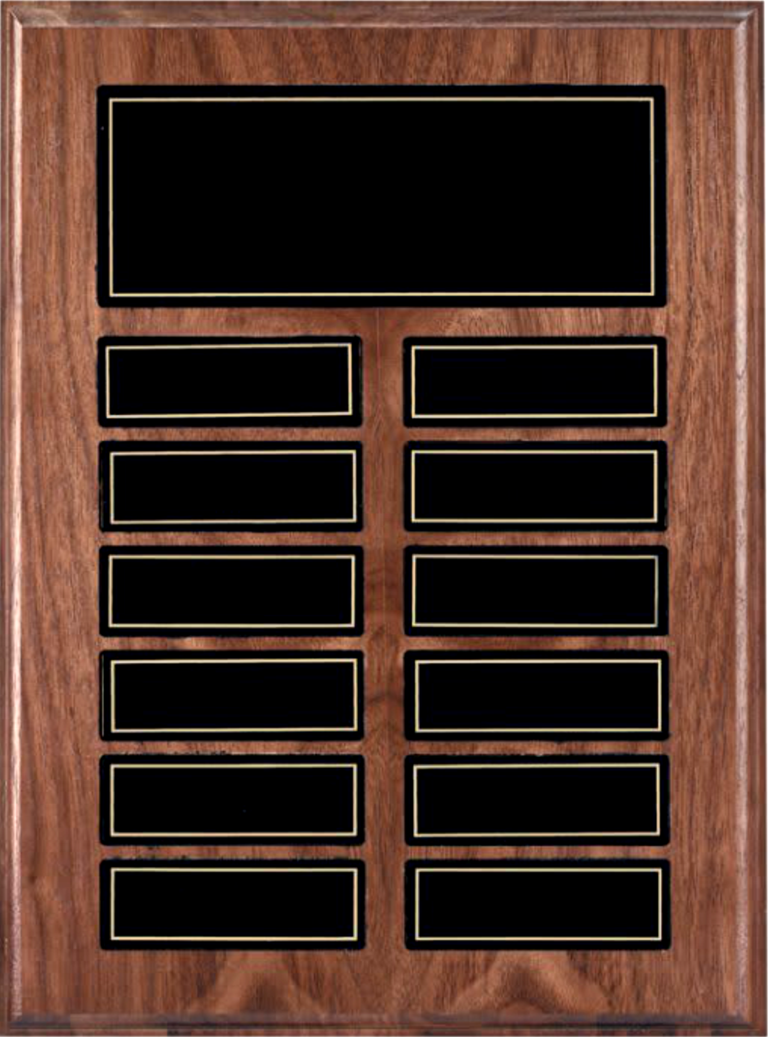 Recognition Pocket 12 Plate Perpetual Plaque (9" x 12") 5