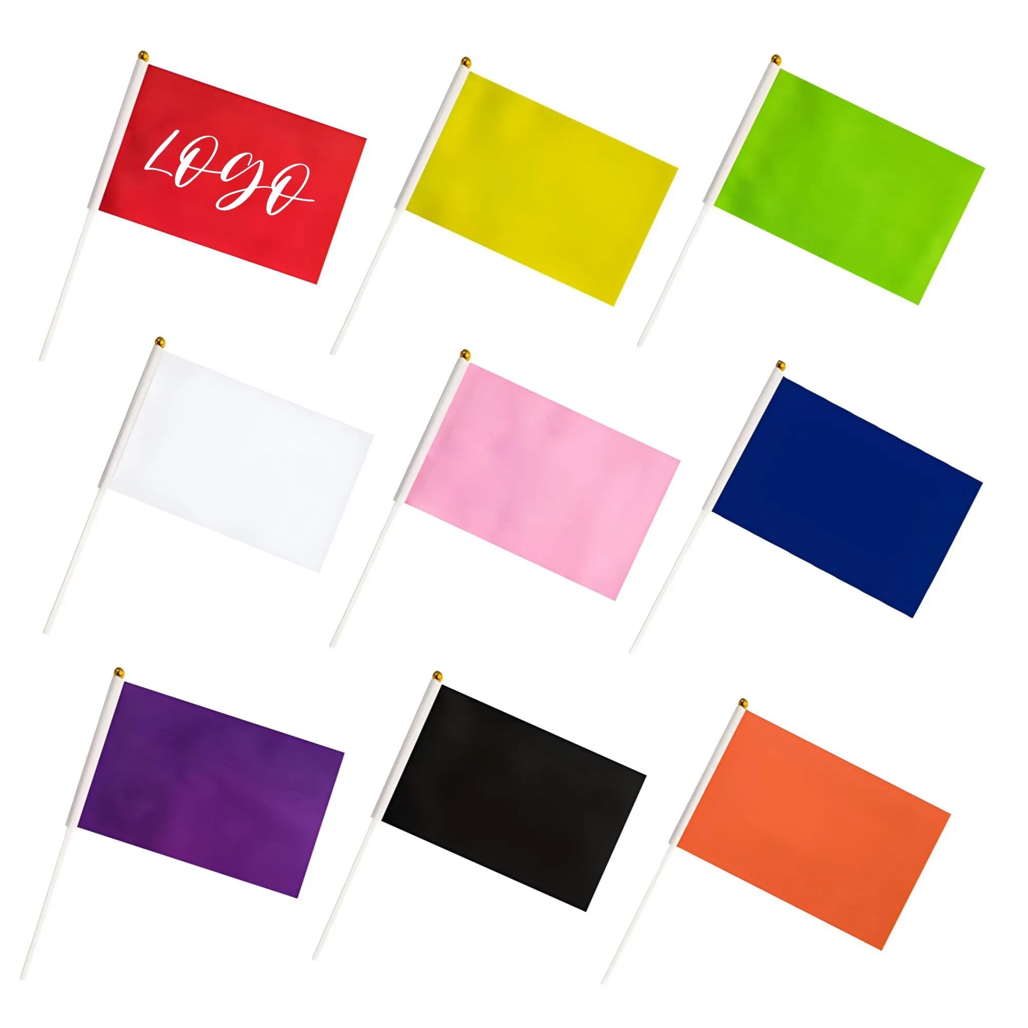 Custom Handheld Flag-Full Color 2