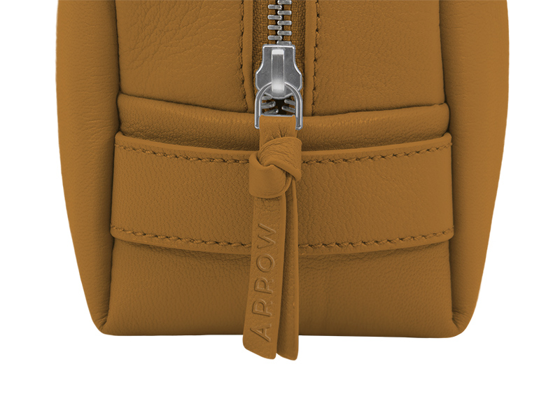 Real Leather Dopp Kit