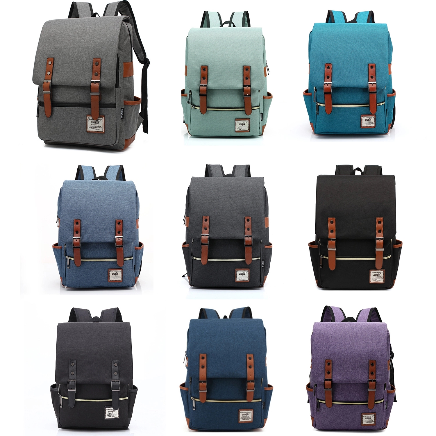 Vintage Laptop Backpack 2