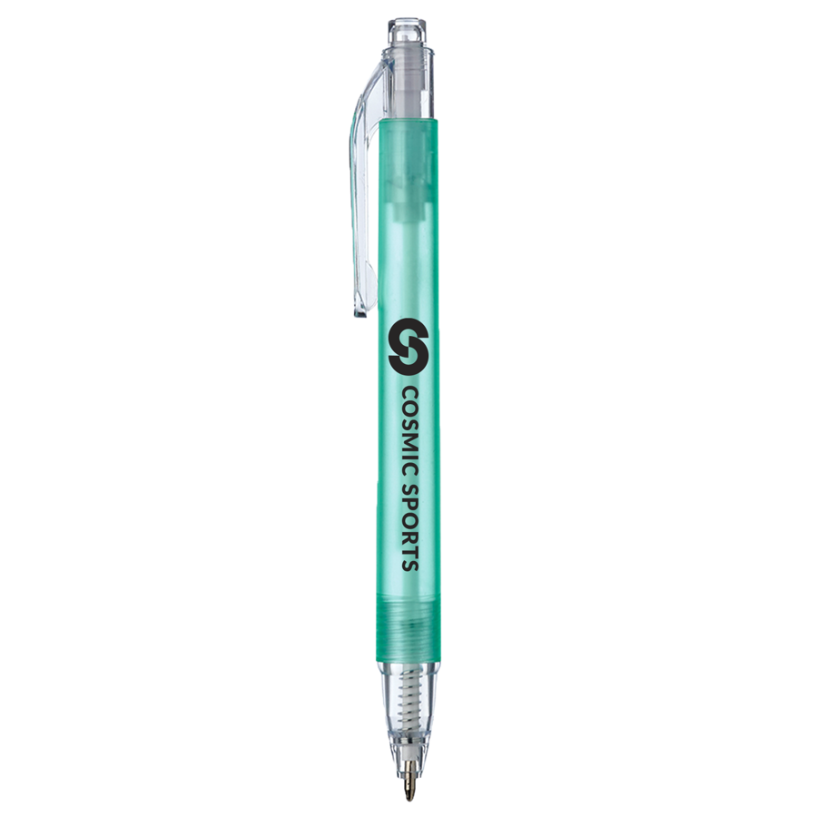 Pompano Clear Plastic Pens 3