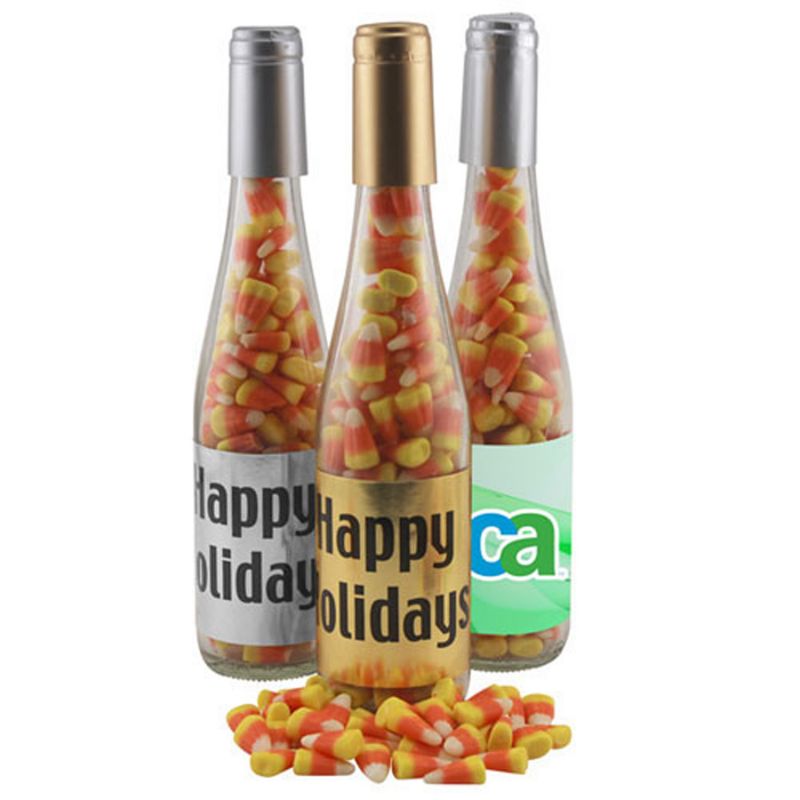 Champagne Bottle with Candy Corn 1