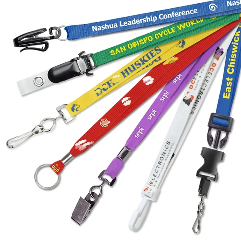 Custom Sublimation Lanyards Badge Holder 2