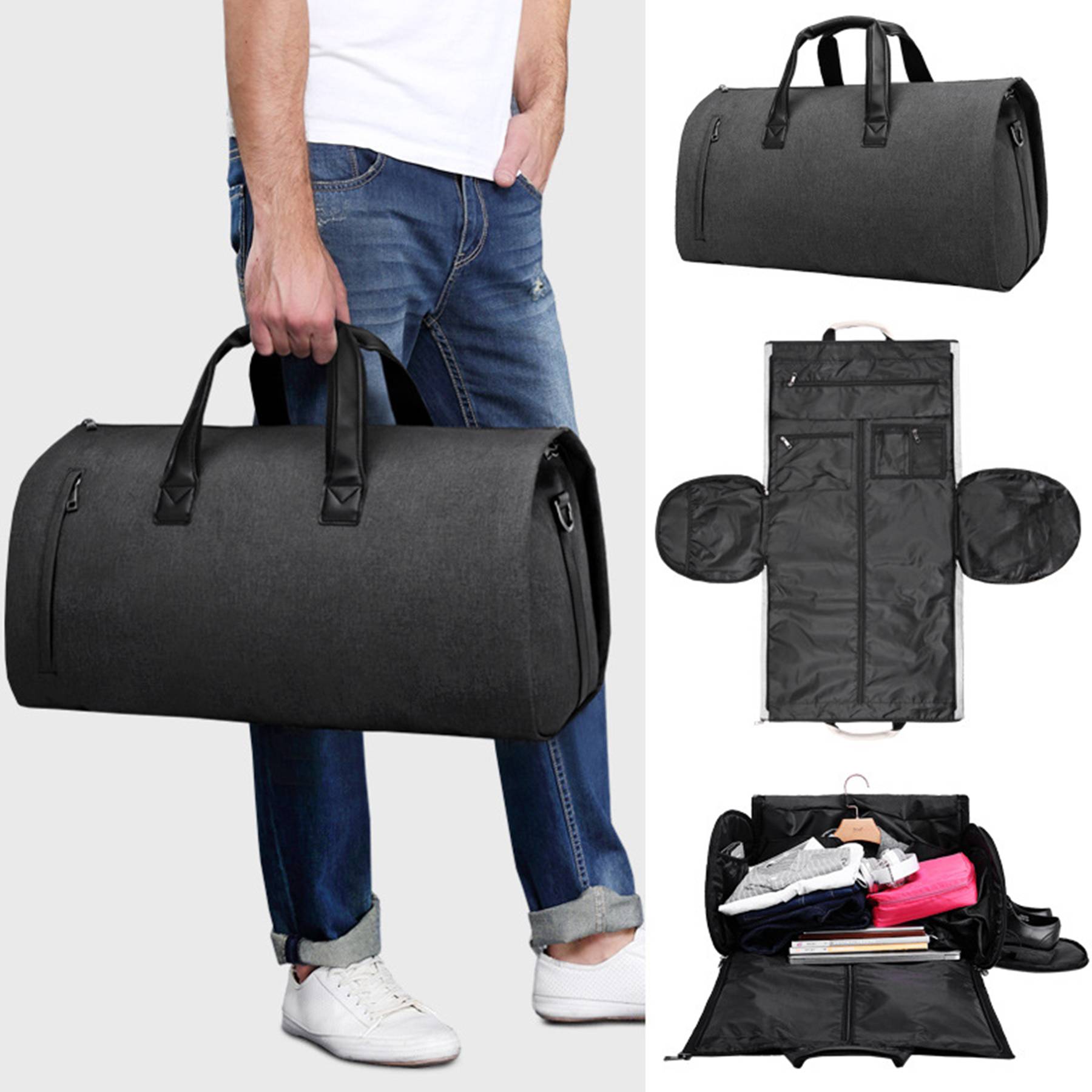Oxford Travel Duffle Bag for Men 5
