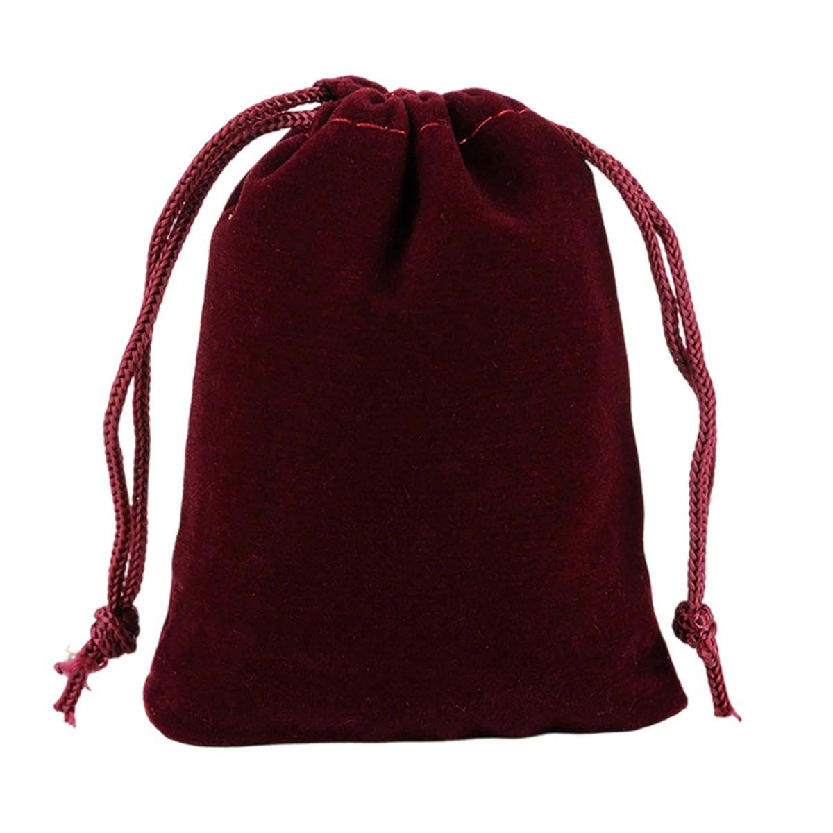 Flocking Pouch for Travel Jewelry Storage 5