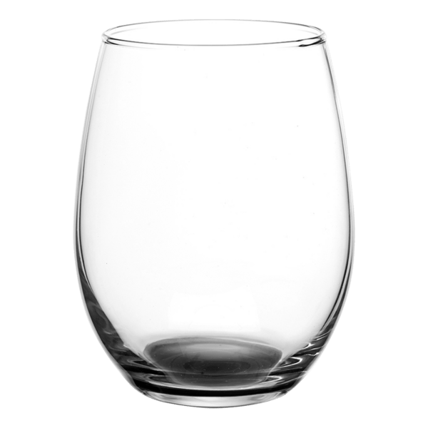 Liquid Lunch 15 oz Stemless Wine Glasses 3