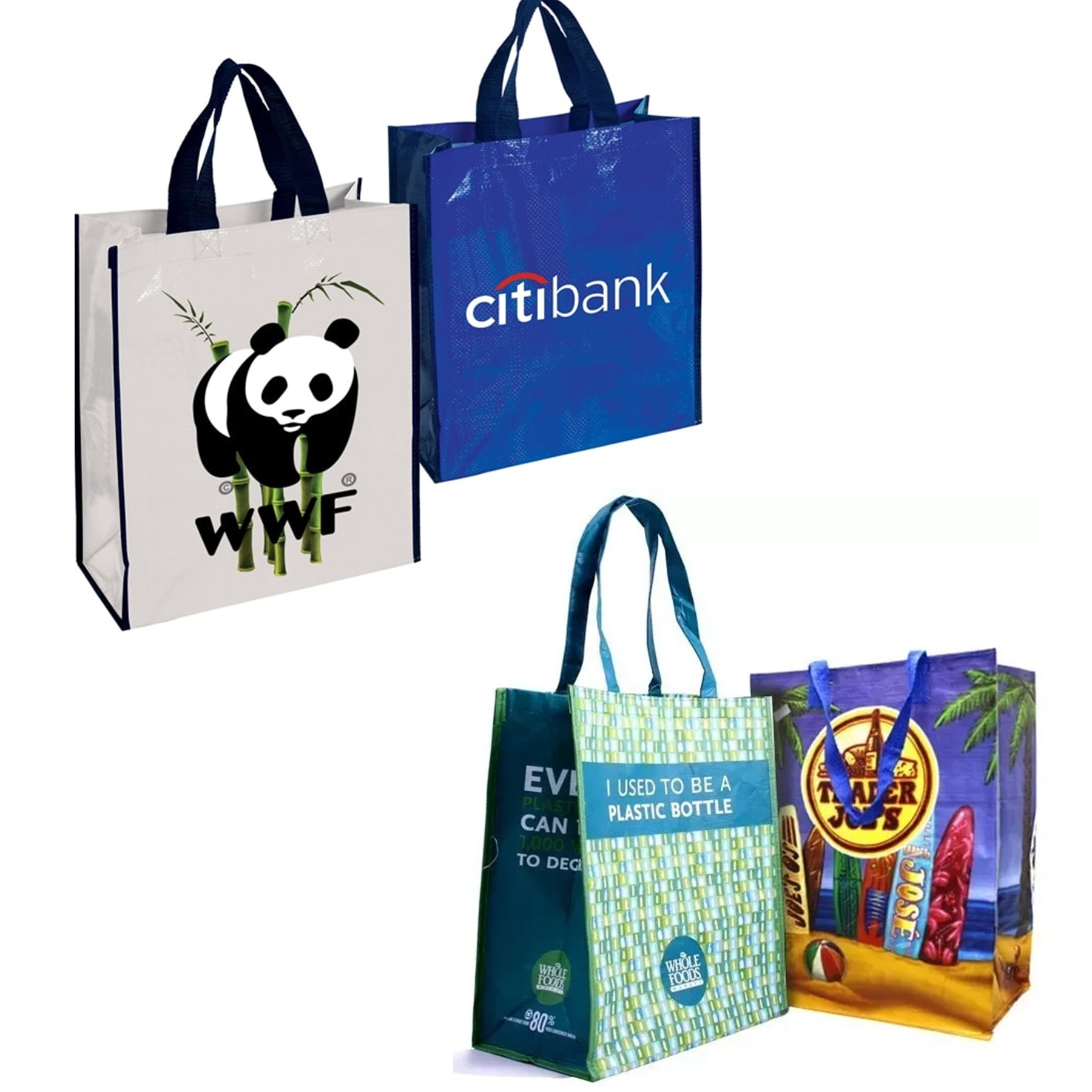 Custom Full-Color Laminated RPET Bag 1