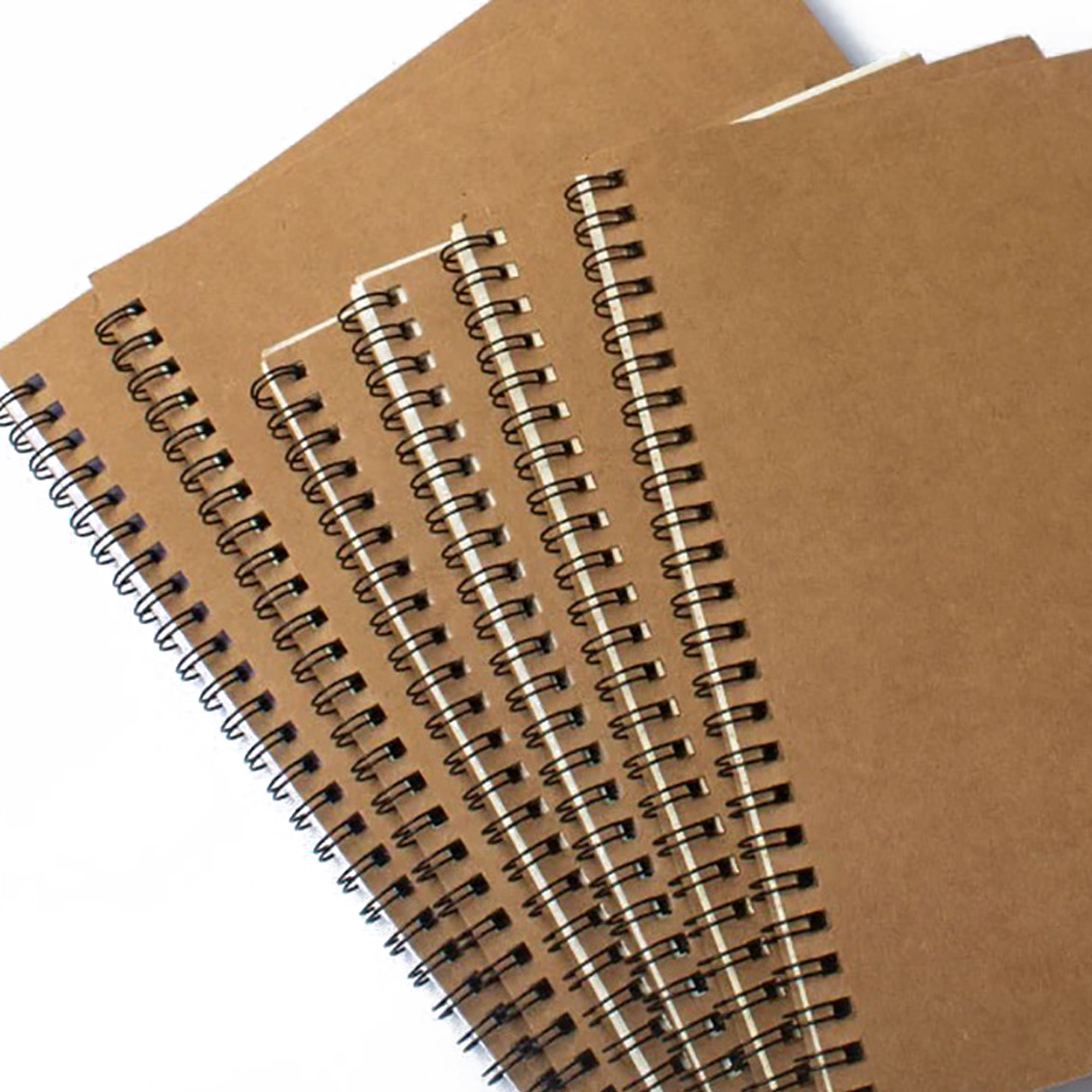 A5 Kraft Paper Coil Notebook 2