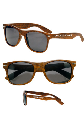 Wood Tone Sunglasses