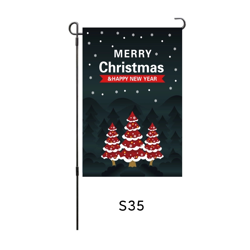 Home Decorative Merry Christmas Garden Flag 15