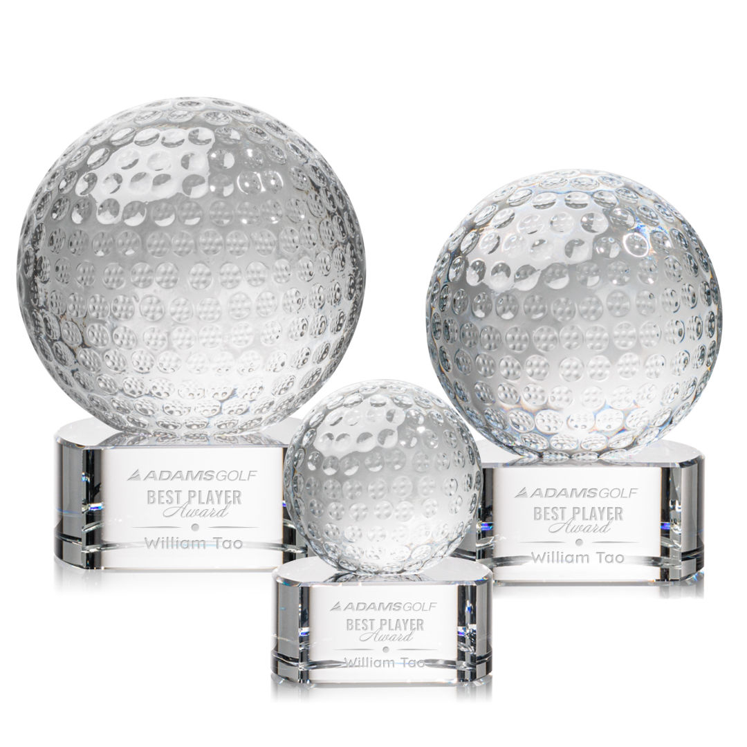 Golf Ball Award on Paragon Base