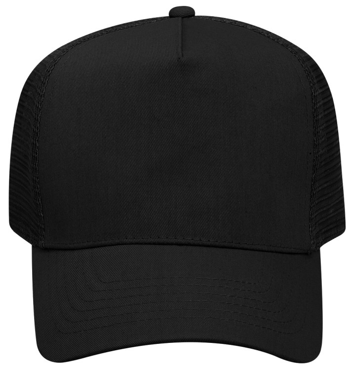 OTTO CAP® 5 Panel Mid Profile Mesh Back Trucker Hat 13