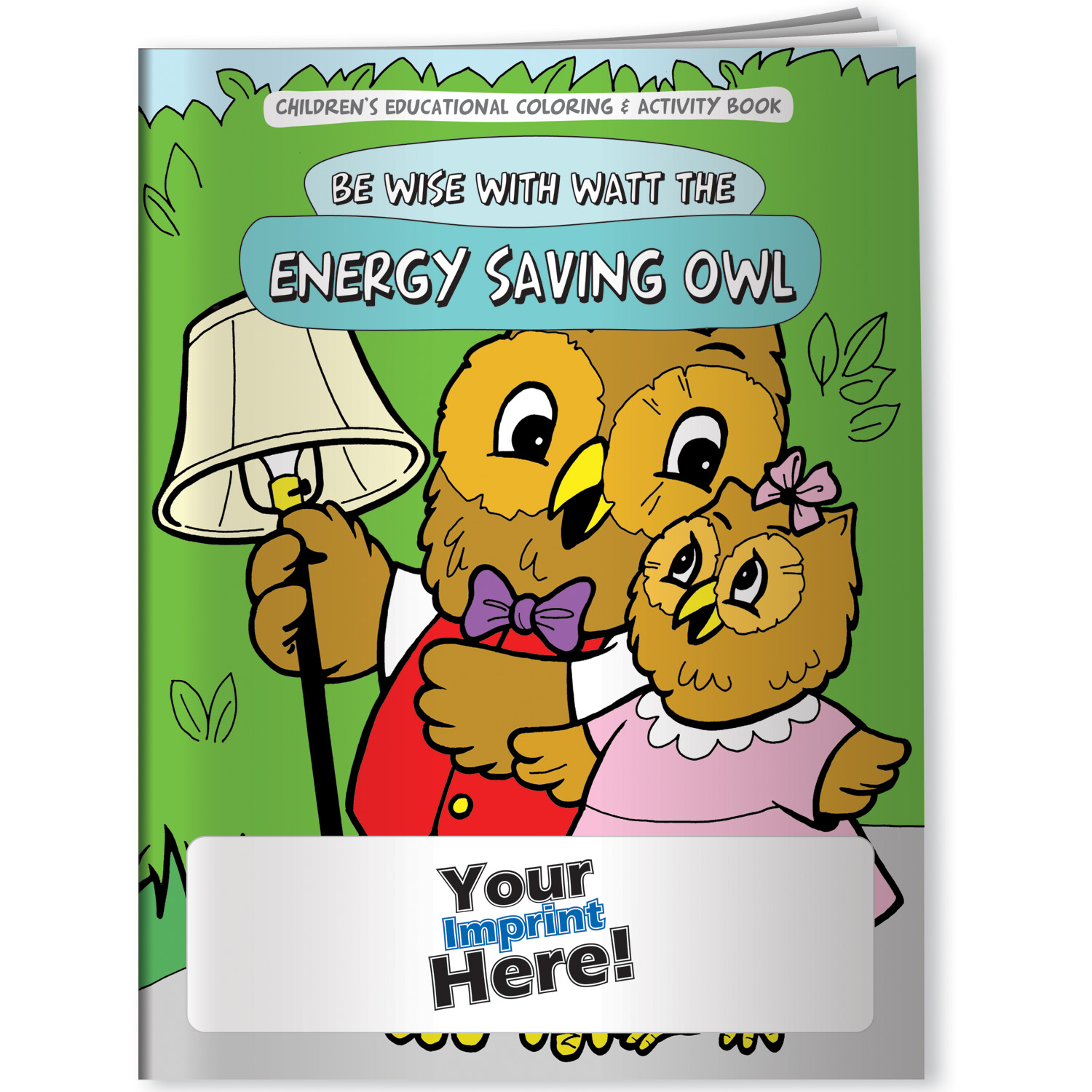 Coloring Book - Be Wise with Watt the Energy Saving Owl 4