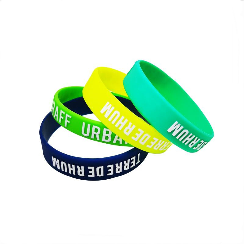Embossed Silicone Bracelets 2