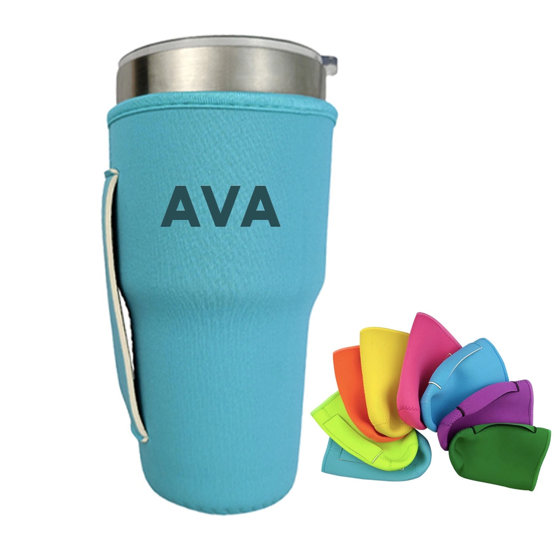 30Oz Ice Fighter Cup Sleeve, custom koozie with logo imprint 13