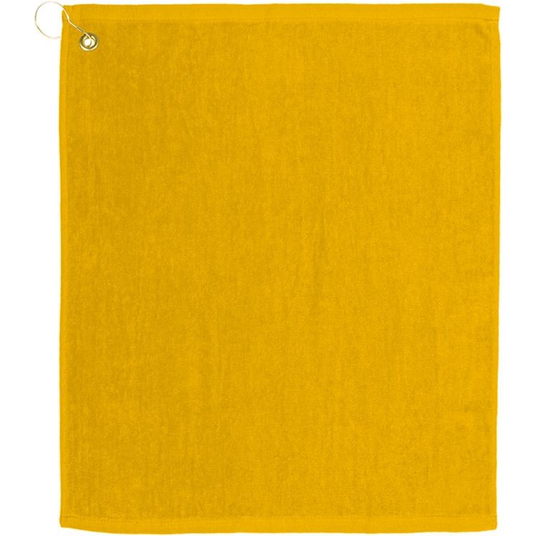 Premium Mid-Weight Velour Golf Towel 15 x 18 2