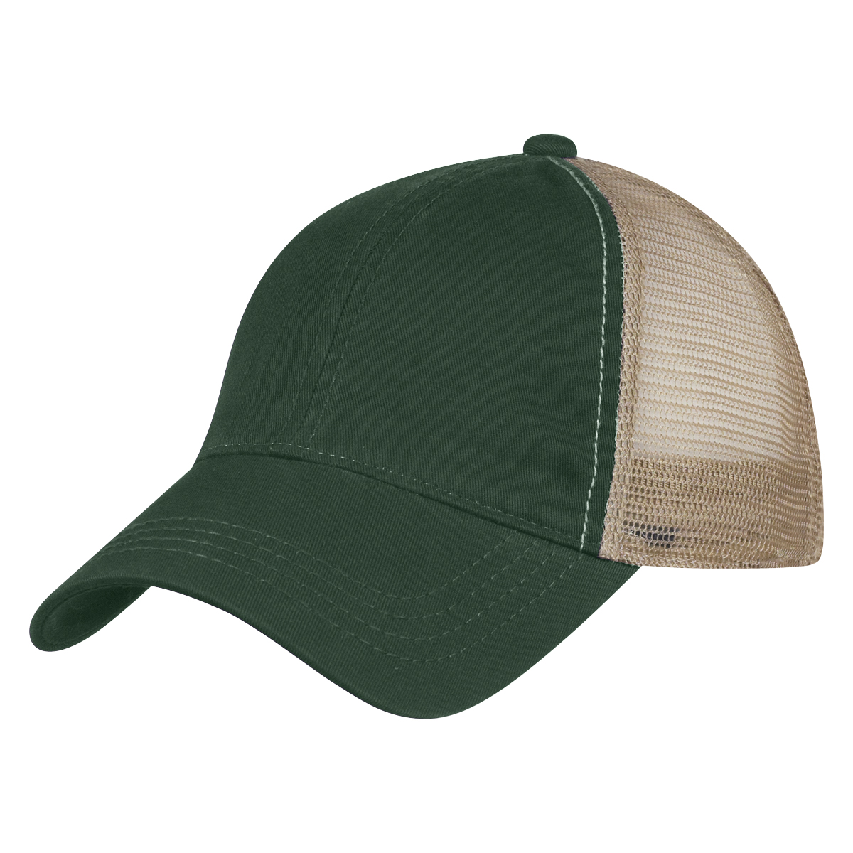 Washed Cotton Mesh Back Cap 3