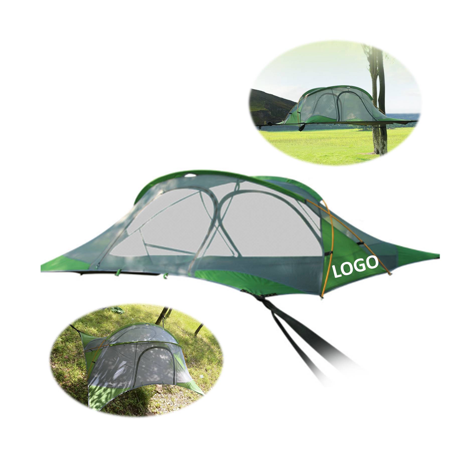 Quadrangle Hammock Tree Hanging Tent 2