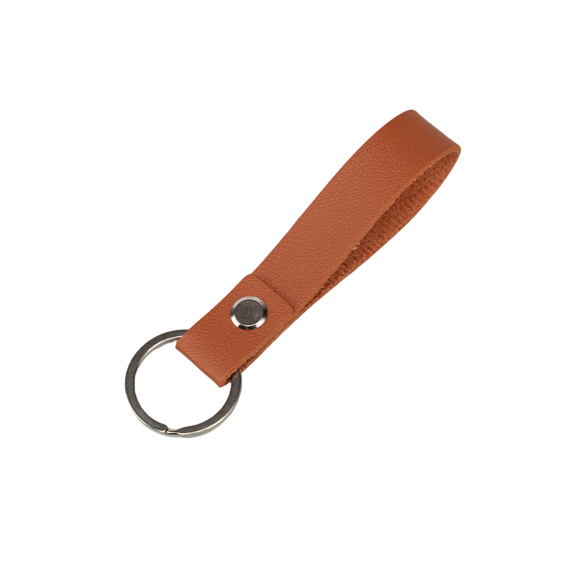 Polyurethane Leather Keychain With Metal Clip 7